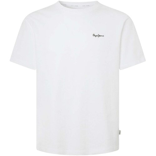 PepeJeans Majica 'Contrast Connor' crna / bijela Cijene