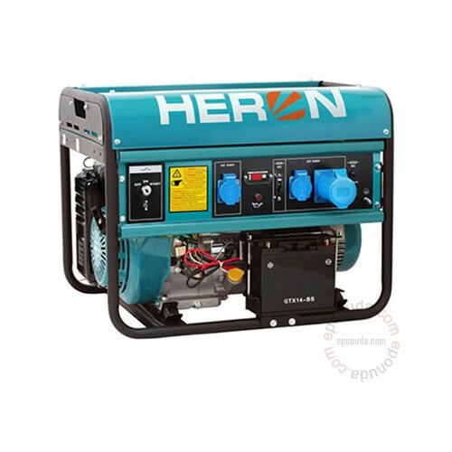 Heron agregat za struju sa benzinskim motorom monofazni 6,5 kW Slike