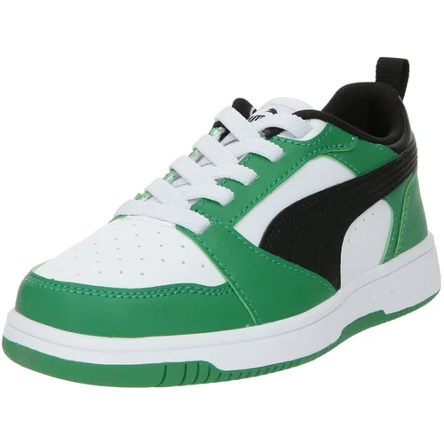 Puma Superge 'Rebound V6 Lo' zelena / črna / bela