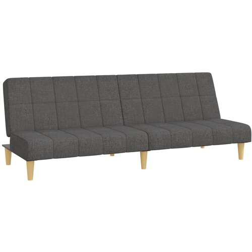 Maison Chic kavč - Sofa - Kanape dvosed z ležiščem temno sivo blago, (21726704) Cene