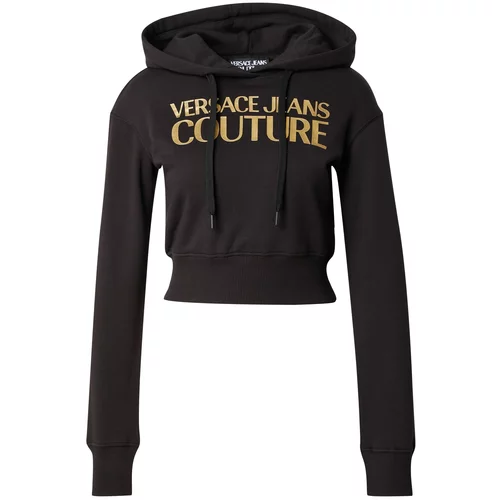 Versace Jeans Couture Sweater majica šafran / crna