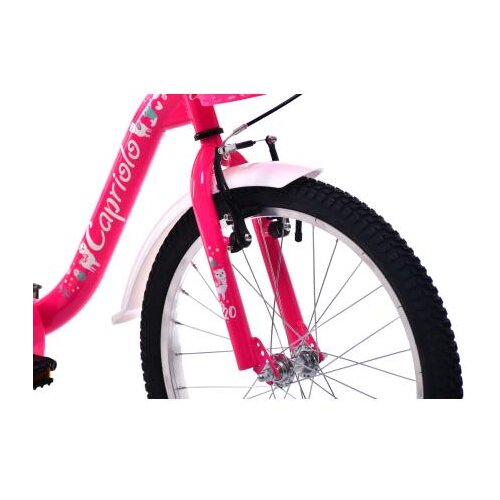 Capriolo BMX 20''HT VIOLA pink-belo 926135-20 Cene