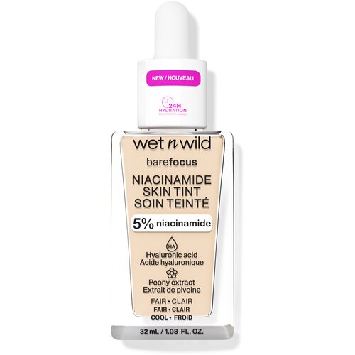 Wet'n wild bare focus niacinamide skin tint tonirani serum fair 32ml Cene