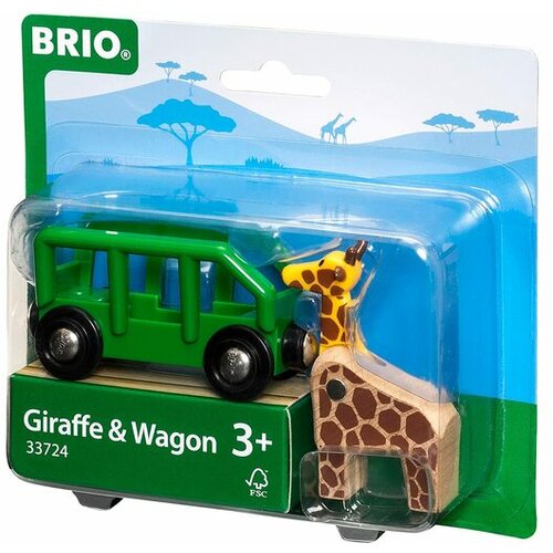 Brio Žirafa i vagon BR33724 Slike