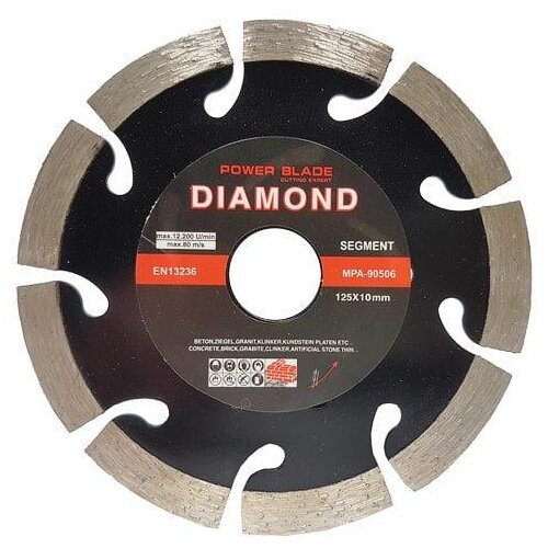 Mar Pol Diamantna segmentna rezalna plošča 125mm POWER BLADE, (20400144) Cene