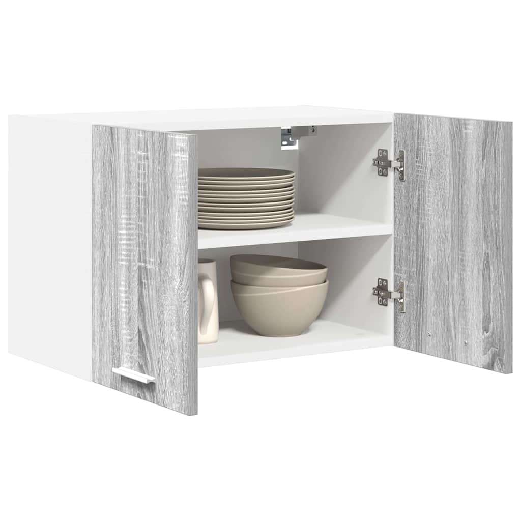  Viseći ormarić Riga 2 pcs Siva Sonoma i bijela 60 x 31 x 40 cm Slike