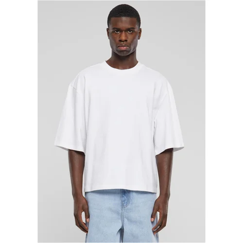 Urban Classics Men's T-shirt oversized Cropped white