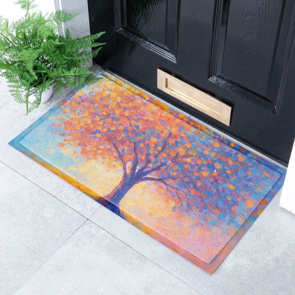 Artsy Doormats Predpražnik iz PVC-ja 40x70 cm Tree Of Life &amp;ndash; Slike