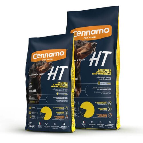 CENNAMO HT Dog Adult Mini Ocean - hrana za odrasle pse malih rasa sa lososom i haringom (1,5kg, 10kg) 1,5kg Slike