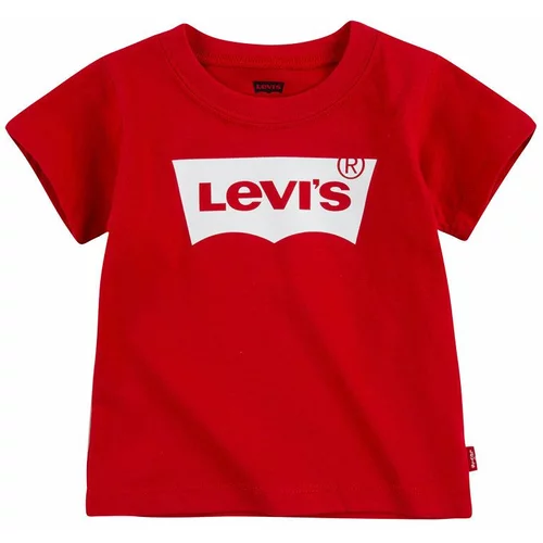 Levi's Otroški t-shirt rdeča barva