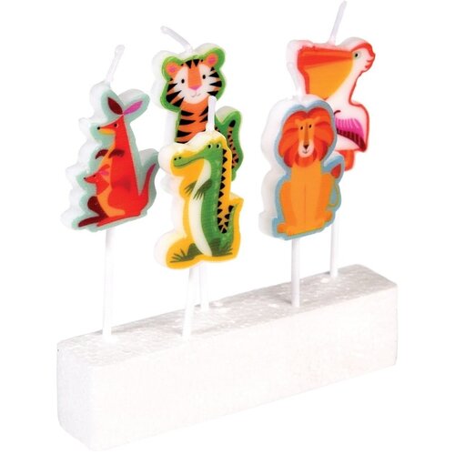 Rex London set s 5 svijećica za tortu colourful creatures Cijene