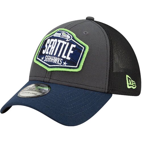 New Era Seattle Seahawks 39THIRTY Trucker 2021 NFL Official Draft kapa Cijene
