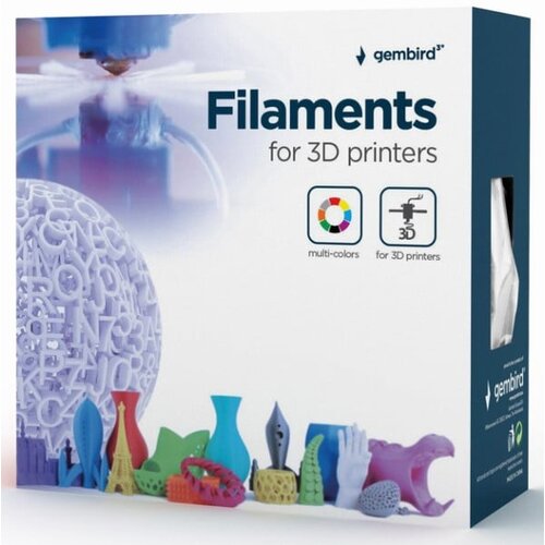 Gembird 3DP-PETG1.75-01-Y petg filament za 3D stampac 1.75mm, kotur 1KG yelow Cene