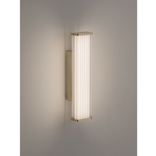 Nova Luce Kovinska LED stenska svetilka v mat zlati barvi Misty &amp;ndash; Slike