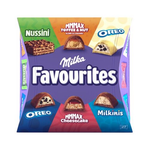 Milka PRALINE FAVOURITES 158G Cene