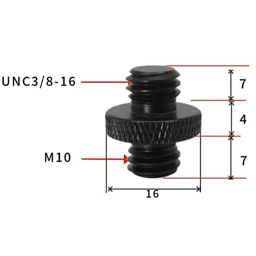 INF 5 kosov 3/8&amp;quot; mo&amp;scaron;ki mo&amp;scaron;ki vijačni adapter za stojalo za nosilec za kamero M10, (21579426) Slike