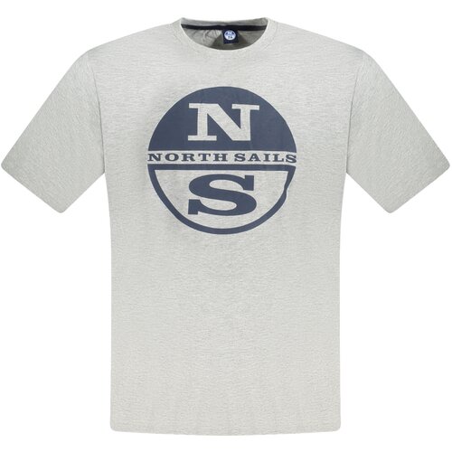 North Sails SHORT SLEEVE T-SHIRT MEN GREY Slike