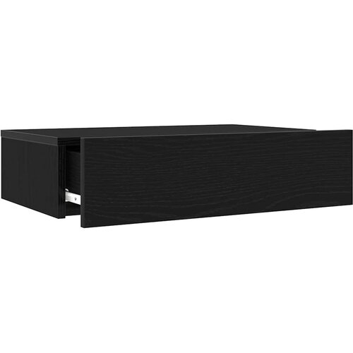  ormarić s LED svjetlima crni hrast 60x35x15,5 cm Slike