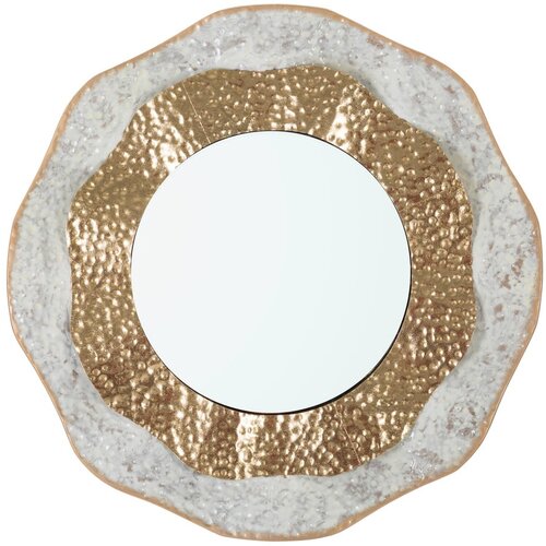 Mauro Ferretti Zidno ogledalo Shai Light, ø 54,5 cm Cijene