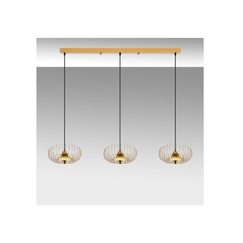 Opviq Luster Karsortel-N-641-3, zlatne boje Slike