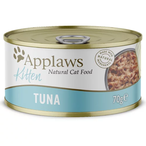 Applaws Varčno pakiranje Kitten 24 x 70 g - Tuna