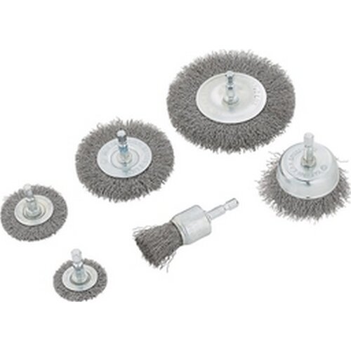 Lux Tools Četka za bu&scaron;ilicu 6-DJELNI SET OD ČELIKA Cijene
