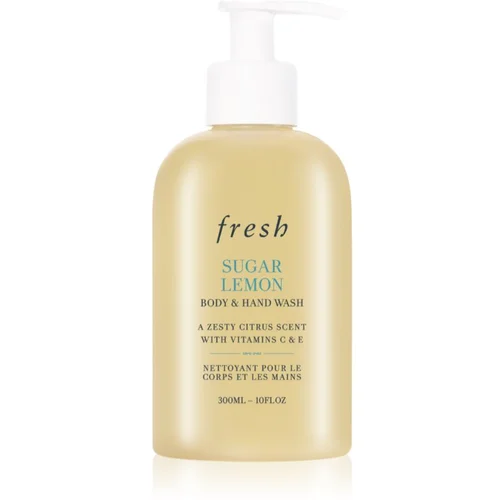 Fresh Sugar Lemon Body & Hand Wash čistilni pripravek za telo 300 ml