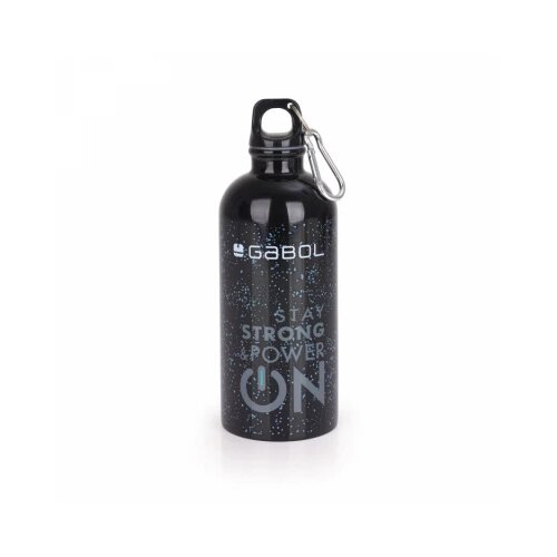 Gabol Aluminijumska boca za vodu sa zakačkom 7x21 cm 600ml Galaxy Cene