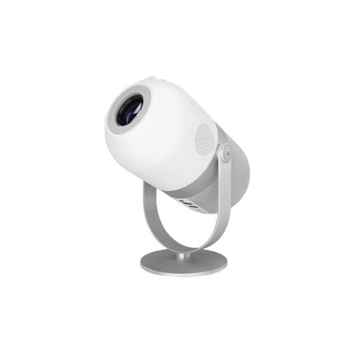  EVEREST PJ09 White Mini Portable 1280*720P 4500 Lumens 150 ANSIL Android 9.0 Screen Mirroring Metal Tripod HD Projector, 40629 Cijene