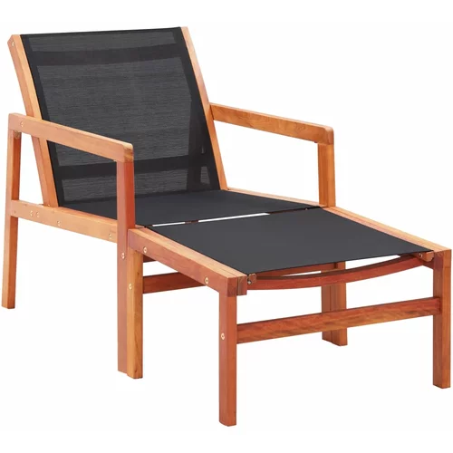  stolica od masivnog drva eukaliptusa i tekstilena
