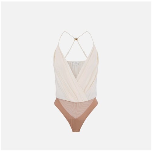 Elisabetta Franchi Topi &amp;amp; Bluze BO01461E2 Bela Slike