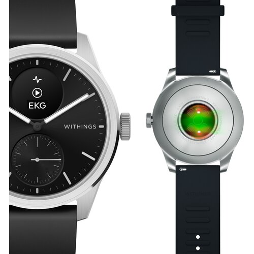 Withings scanwatch 2 42mm schwarz/silber Slike