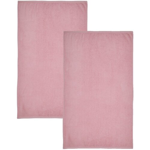 Catherine Lansfield Ružičasti brzosušeći/od frotira pamučni ručnici u setu 2 kom 90x140 cm Quick Dry – Cijene