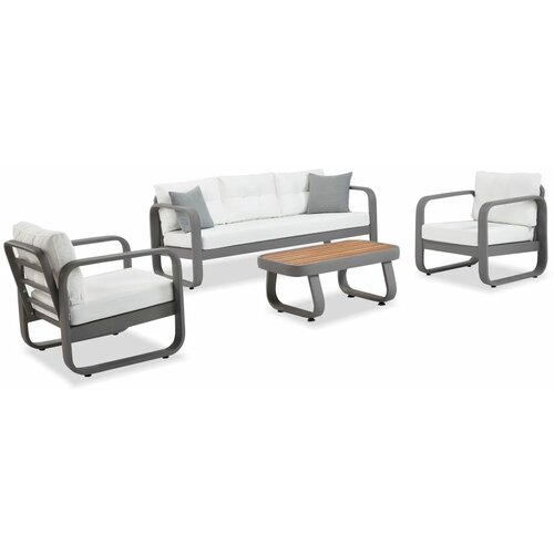 Vita - White White Garden Lounge Set Slike