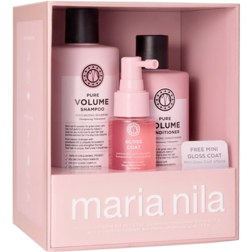 Maria Nila Pure Volume Holiday Box poklon set za volumen i sjaj Slike