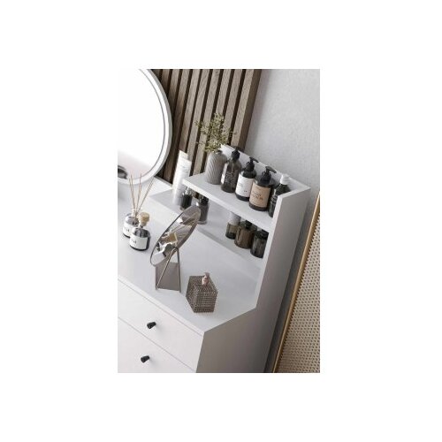Hanah home sto za &amp;scaron;minkanje harmony 2 round white Slike