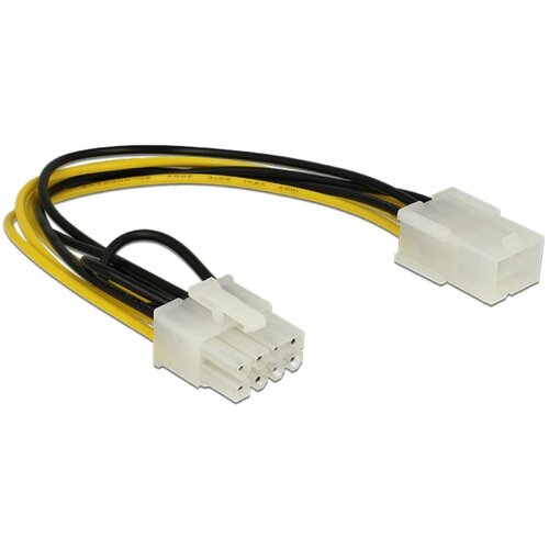 Delock adapter dc 6pin na 8pin za grafične kartice pci-express 0,2m 83775 Cene