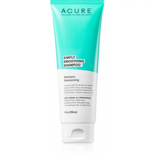ACURE Simply Smoothing šampon za zaglađivanje 236 ml