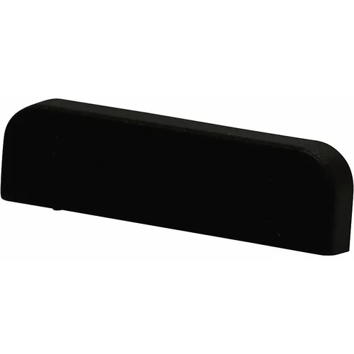 SHG Zaključni pokrovček, DE 2 kosa, za zaščito površin Knuffi® tipa F, črne barve