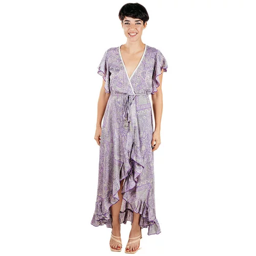 Isla Bonita By Sigris Dolge obleke Dolga Midi Obleka Vijolična