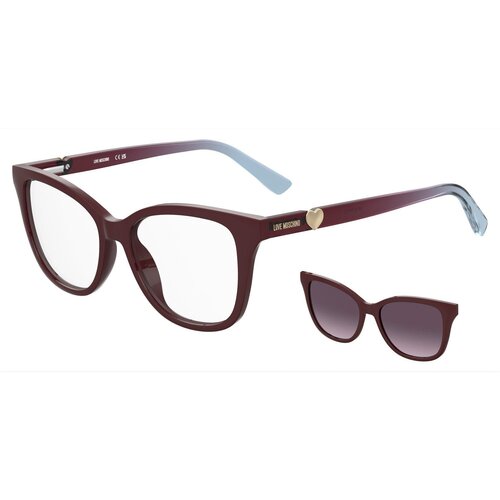 Love Moschino MOL701/C LHF/XW Polarized ONE SIZE (53) Rdeča/Vijolična Slike