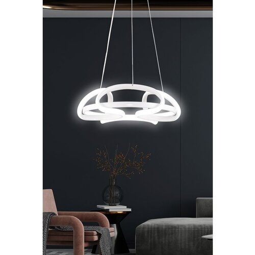Opviq arcturus white-white light white chandelier Slike