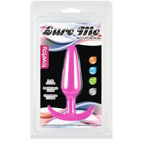 Lovetoy LURE ME Classic Anal Plug S LVTOY00470 Slike