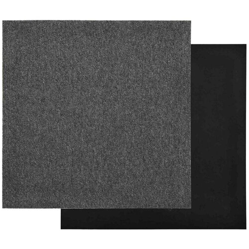  Tepih 20 pcs Antracit 50 x 50 cm 100% Polipropilen - Antracit Slike