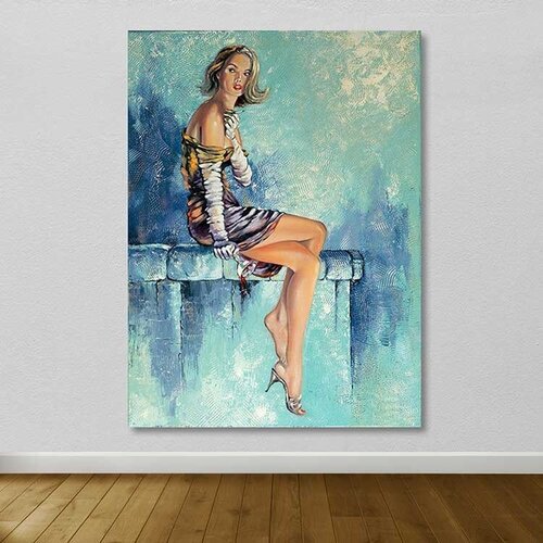 Wallity Slika na zidu DEV03670100140, 100x140 cm Cene
