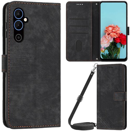 INORCO Za Tecno Pova 4 4G PU usnjena preklopna torbica za mobilni telefon, črte, natisnjeno stojalo, denarnica, za&amp;scaron;čitni pokrov na dotik kože, (22034605) Slike