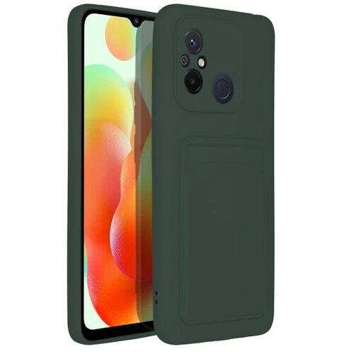 CARD maska za XIAOMI Redmi 12C green Slike