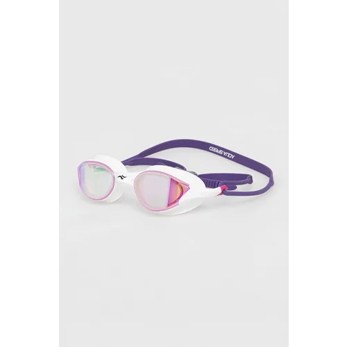 AQUA SPEED Plavalna očala Vortex Mirror vijolična barva