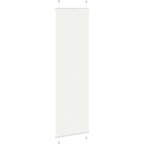 VidaXL Plisirana roleta bijela 55x200 cm &amp;scaron;irina tkanine 54,4 cm Slike