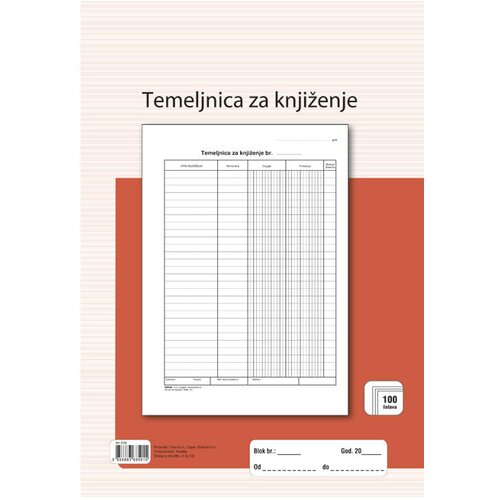  OBRAZAC A-3A TEMELJNICA A4 FOKUS Cijene
